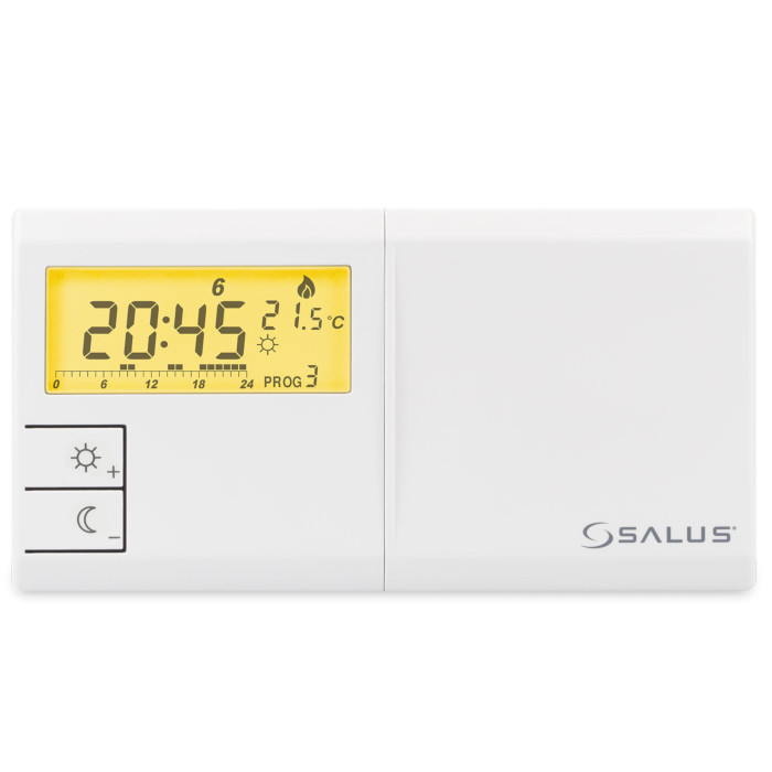 BEZPRZEWODOWY STEROWNIK REGULATOR POKOJOWY TYGODNIOWY SALUS 091FLRFV2 ŁATWY