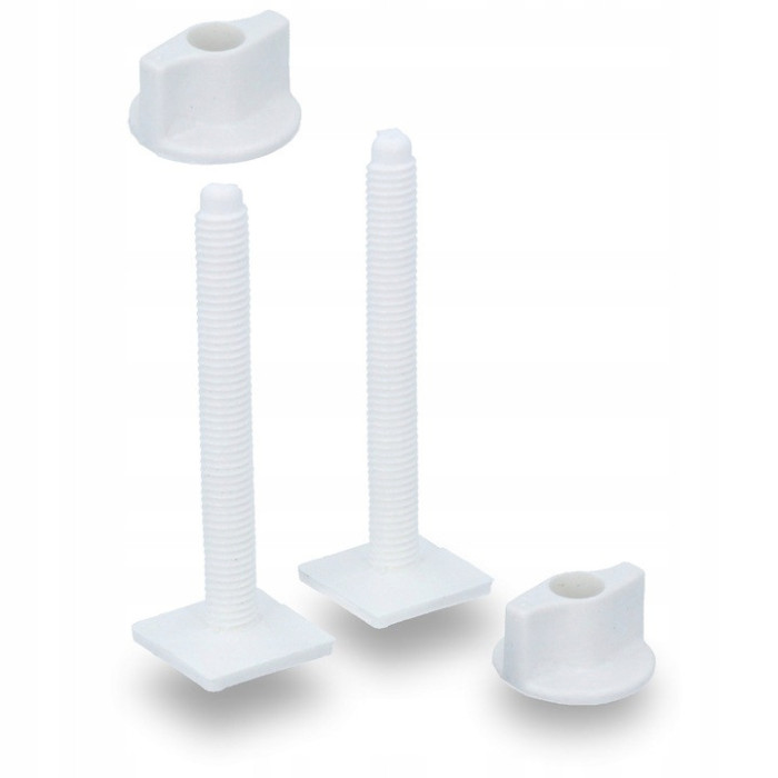 Śruby mocowanie deski sedesowej plastikowe długie