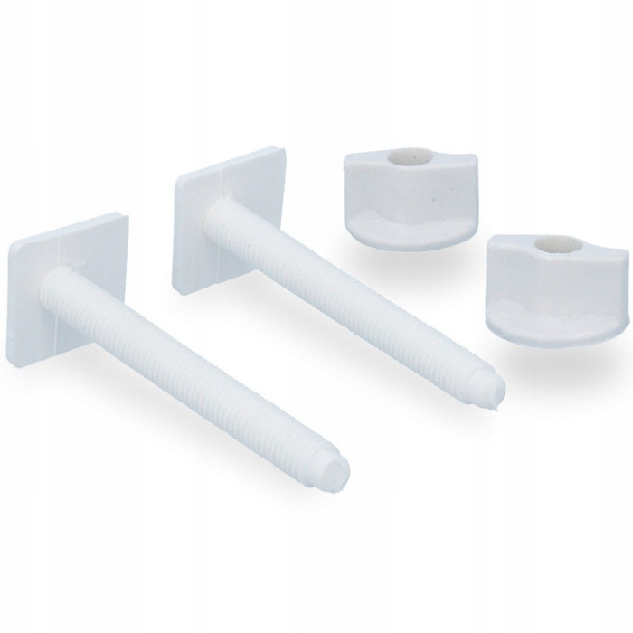 Śruby mocowanie deski sedesowej plastikowe długie