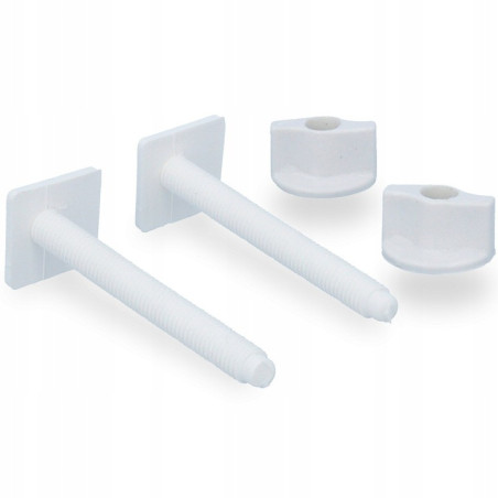 Śruby mocowanie deski sedesowej plastikowe długie