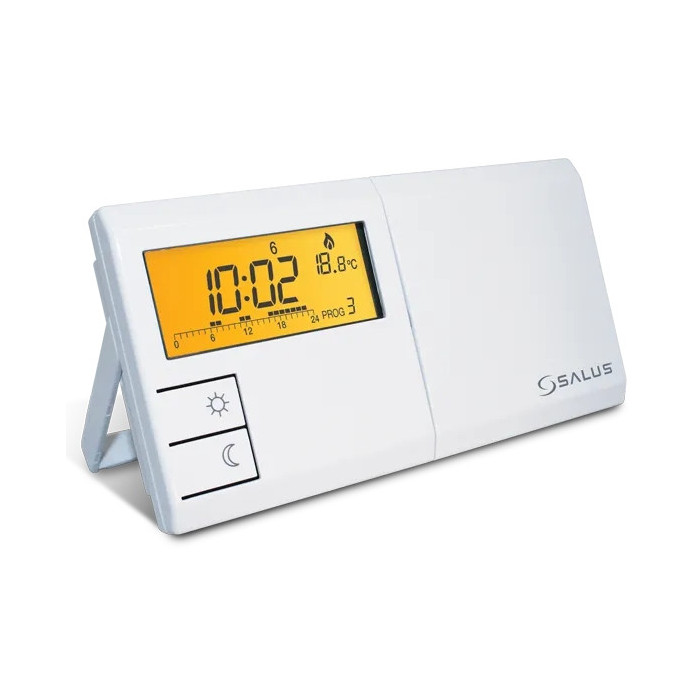 BEZPRZEWODOWY STEROWNIK REGULATOR POKOJOWY TYGODNIOWY SALUS 091FLRFV2 ŁATWY