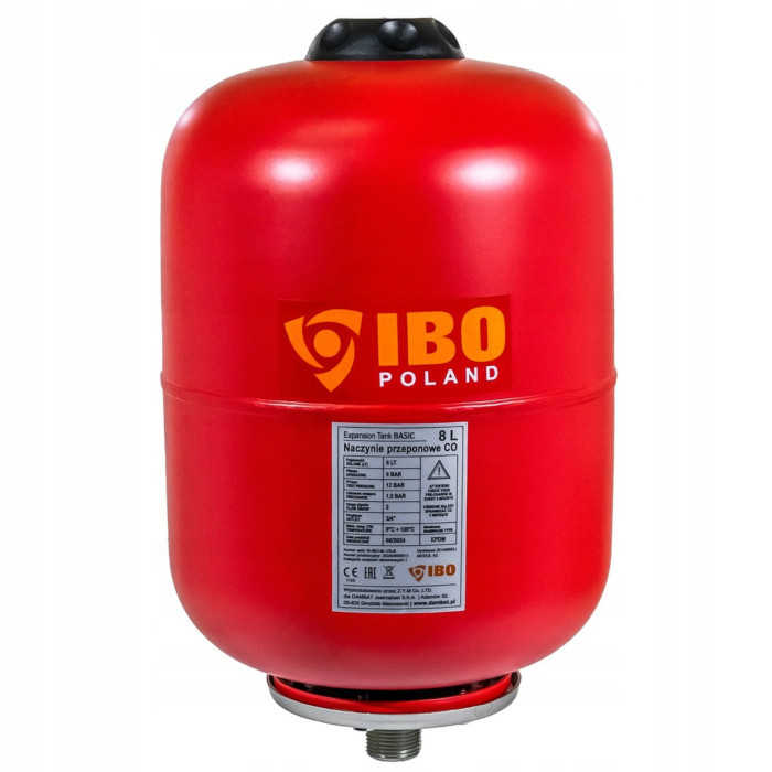 ZESTAW NACZYNIE PRZEPONOWE PRZEPONA C.O 19L BASIC + OPASKA