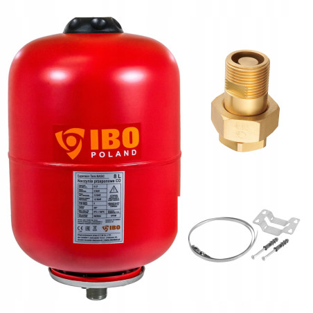 ZESTAW NACZYNIE PRZEPONOWE PRZEPONA C.O 24L BASIC + OPASKA