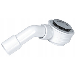 SYFON DO BRODZIKA BRODZIKOWY 50x60 KLIK-KLAK CHROM Hydroland