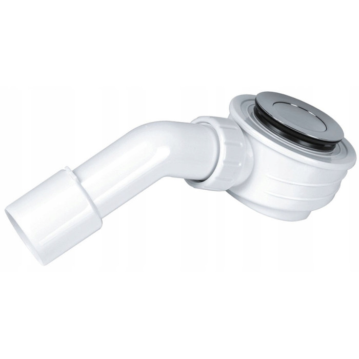 SYFON DO BRODZIKA BRODZIKOWY 50x60 KLIK-KLAK CHROM Hydroland