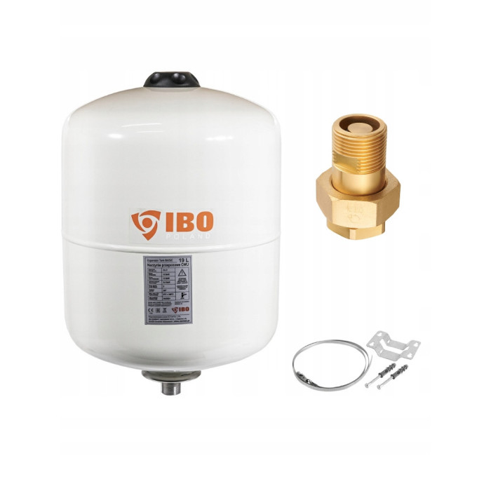 ZESTAW NACZYNIE PRZEPONOWE PRZEPONA C.W.U. 19L BASIC + OPASKA