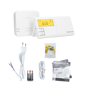 BEZPRZEWODOWY STEROWNIK REGULATOR POKOJOWY TYGODNIOWY SALUS 091FLRFV2 ŁATWY