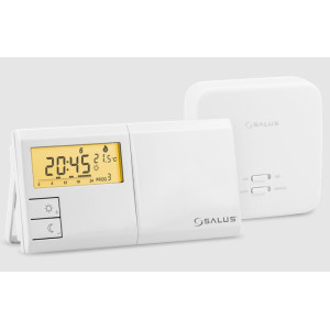 BEZPRZEWODOWY STEROWNIK REGULATOR POKOJOWY TYGODNIOWY SALUS 091FLRFV2 ŁATWY