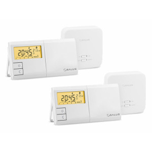 BEZPRZEWODOWY STEROWNIK REGULATOR POKOJOWY TYGODNIOWY SALUS 091FLRFV2 ŁATWY