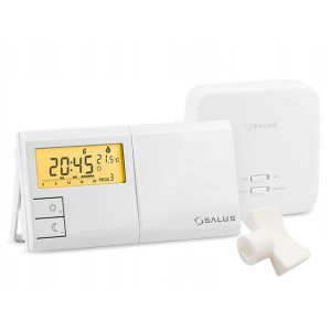 BEZPRZEWODOWY STEROWNIK REGULATOR POKOJOWY TYGODNIOWY SALUS 091FLRFV2 ŁATWY