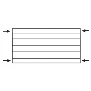 GRZEJNIK PANELOWY STALOWY DEKORACYJNY BOCZNY DIAMOND D22 55x60cm +WIESZAKI