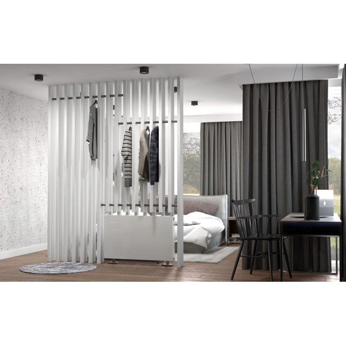 GRZEJNIK PANELOWY STALOWY DEKORACYJNY DOLNY LEWY DIAMOND DV22 60x100cm