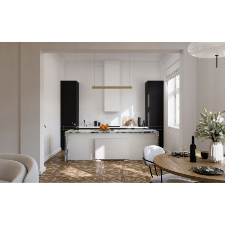 GRZEJNIK PANELOWY STALOWY DEKORACYJNY DOLNY LEWY DIAMOND DV22 50x40cm