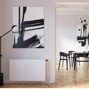 GRZEJNIK PANELOWY STALOWY DEKORACYJNY DOLNY PRAWY DIAMOND PV22 60x60cm