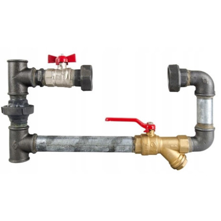 ZESTAW OBEJŚCIE POMPY POZIOME NISKIE 5/4'' + POMPA IBO 25/40-180 +STEROWNIK