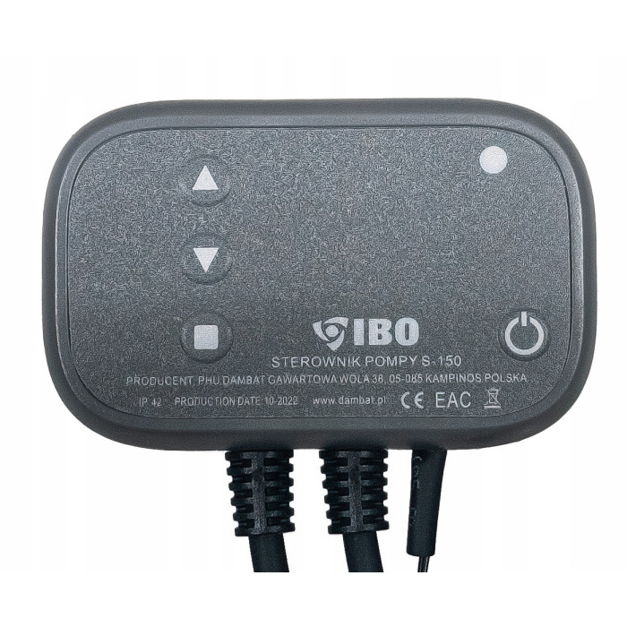 ZESTAW OBEJŚCIE POMPY PIONOWE WYSOKIE 6/4'' +POMPA IBO 25/40-180 +STEROWNIK