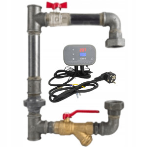 ZESTAW OBEJŚCIE POMPY PIONOWE WYSOKIE BAYPASS 1'' + STEROWNIK IBO S-150