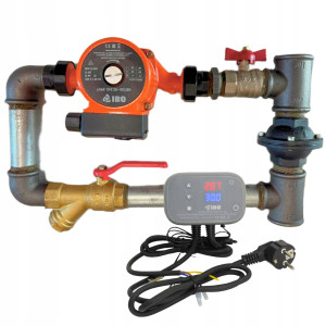 ZESTAW OBEJŚCIE POMPY POZIOME NISKIE 1'' + POMPA IBO 25/60-180 + STEROWNIK