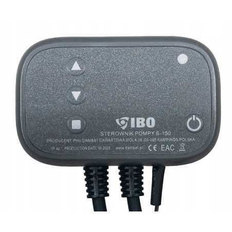 ZESTAW OBEJŚCIE POMPY POZIOME NISKIE 1'' + POMPA IBO 25/60-180 + STEROWNIK