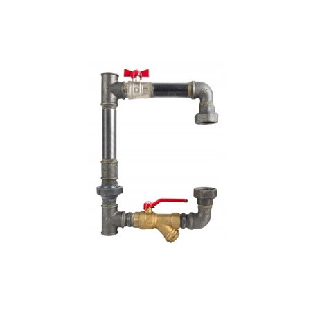 ZESTAW OBEJŚCIE POMPY PIONOWE WYSOKIE 6/4'' +POMPA IBO 25/40-180