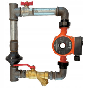 ZESTAW OBEJŚCIE POMPY PIONOWE WYSOKIE 6/4'' +POMPA IBO 25/60-180