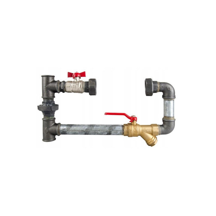 ZESTAW OBEJŚCIE POMPY POZIOME NISKIE 6/4'' + POMPA IBO 25/60-180