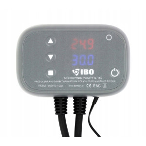 STEROWNIK DO POMPY OBIEGOWEJ C.O. PIECA REGULATOR IBO S-150 WYŁĄCZNIK LED