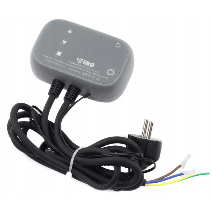 STEROWNIK DO POMPY OBIEGOWEJ C.O. PIECA REGULATOR IBO S-150 WYŁĄCZNIK LED
