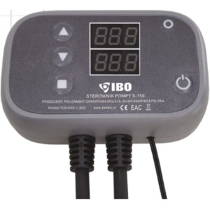 STEROWNIK DO POMPY OBIEGOWEJ C.O. PIECA REGULATOR IBO S-150 WYŁĄCZNIK LED