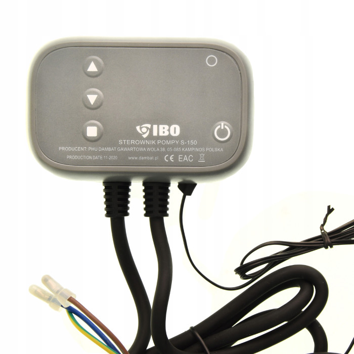 STEROWNIK DO POMPY OBIEGOWEJ C.O. PIECA REGULATOR IBO S-150 WYŁĄCZNIK LED
