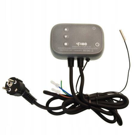 STEROWNIK DO POMPY OBIEGOWEJ C.O. PIECA REGULATOR IBO S-150 WYŁĄCZNIK LED
